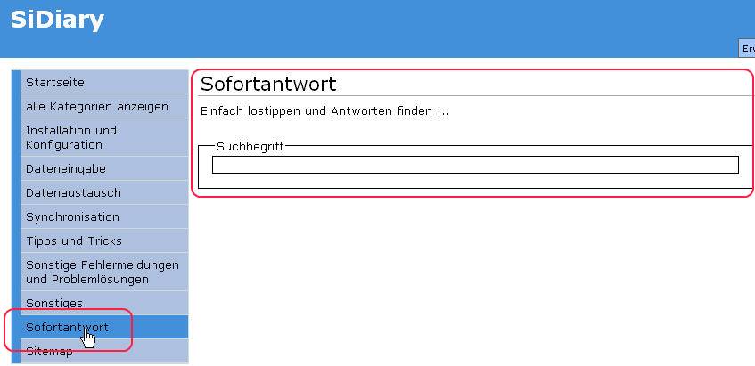 Sofortantwort